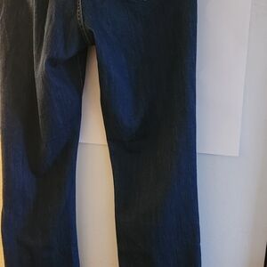 Signature by Levi Strauss Women's Straight Leg Jeans - Dark Blue Mid RISE